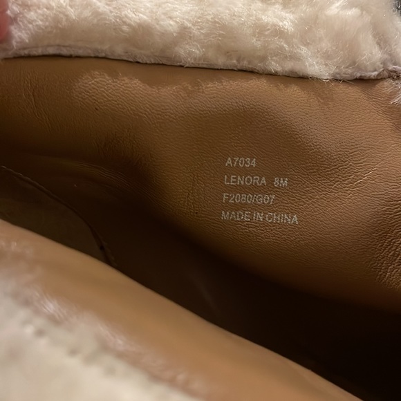 COACH 💼 CAMEL LENORA SUEDE BOOTS  ~ NIB~ Size 8M - Picture 11 of 15